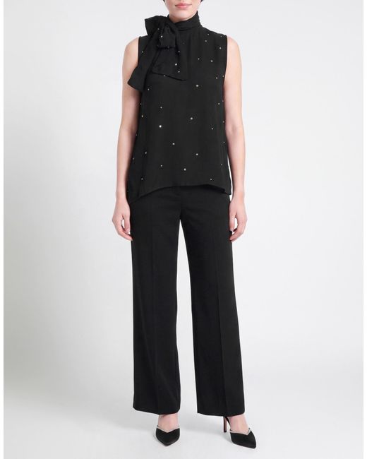 Semicouture Black Top Viscose