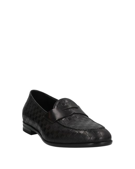 Attimonelli's Black Loafers for men