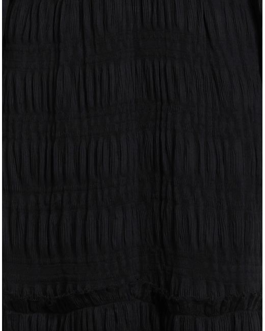Sea Black Midi Dress