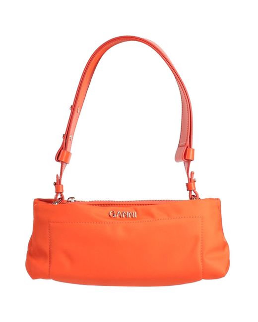 Ganni Orange Handbag