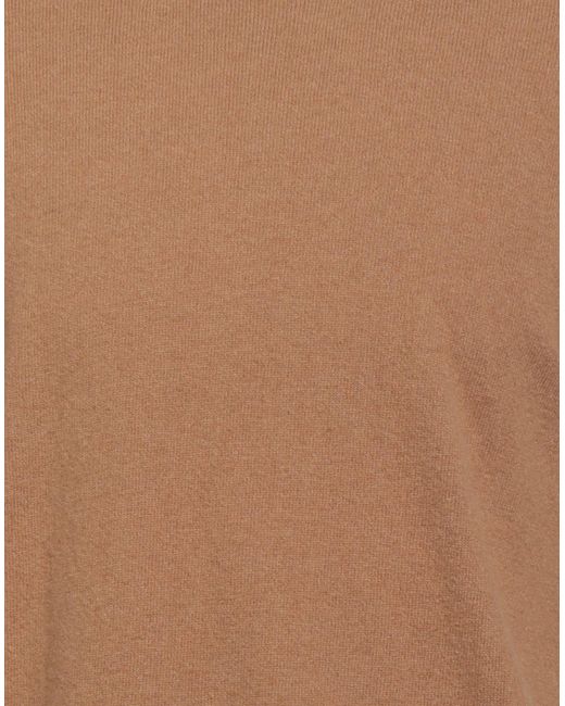 Altea Brown Camel Sweater Virgin Wool for men