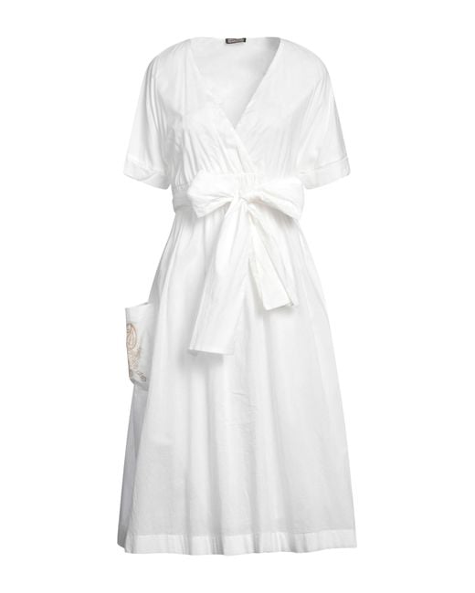 Vestito Midi di Maliparmi in White