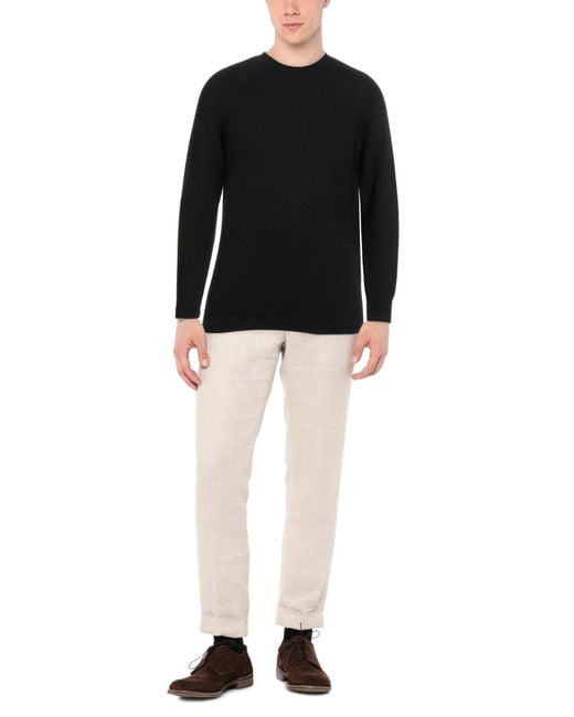 Alpha Studio Black Sweater for men