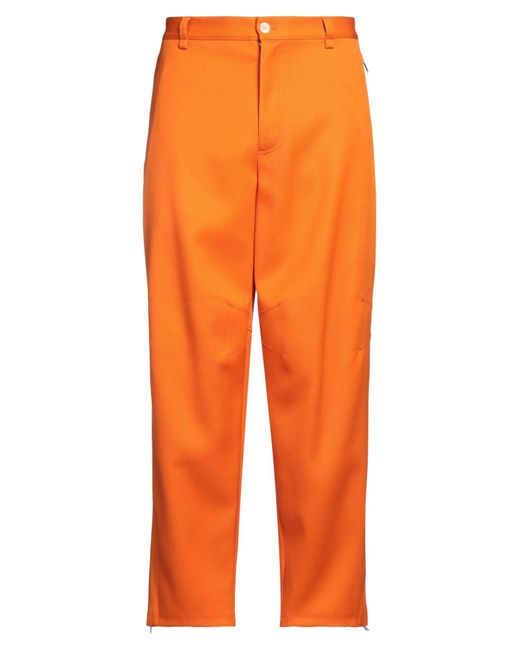 Lanvin Orange Trouser for men