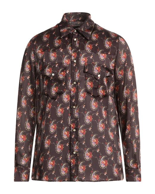 Camicia di DSquared² in Brown da Uomo