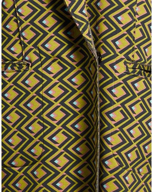 Maliparmi Green Blazer Viscose, Polyester, Elastane