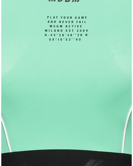MSGM Green Top