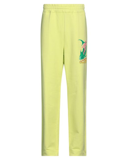 Pantalone di Gcds in Yellow da Uomo