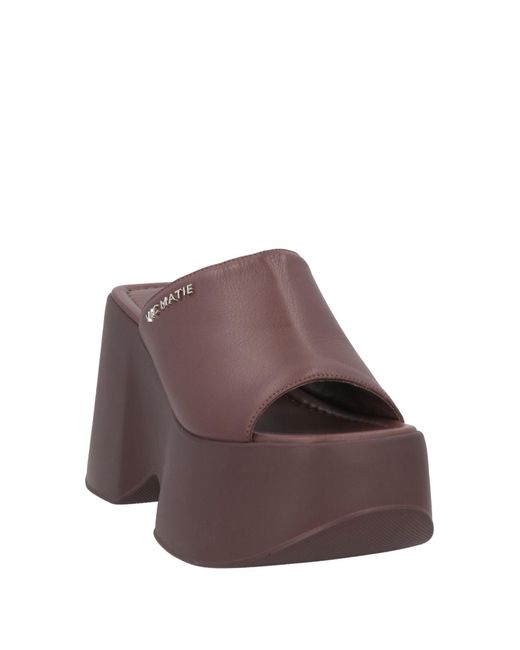 Vic Matié Purple Sandals