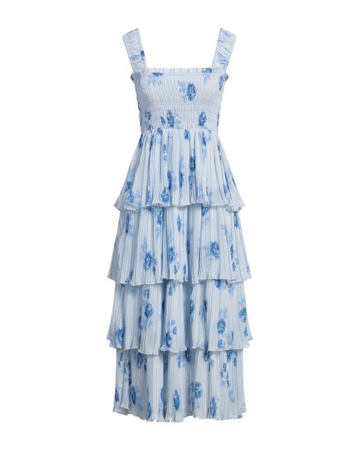 Ganni Blue Midi Dress