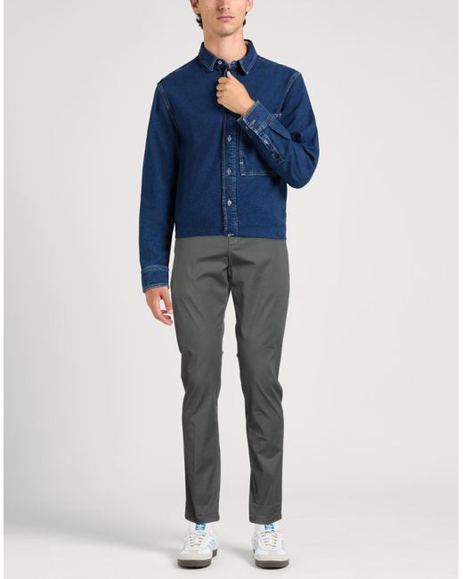 Dondup Blue Pants for men