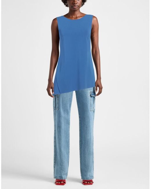 Kaos Blue Top Acetate, Nylon, Elastane