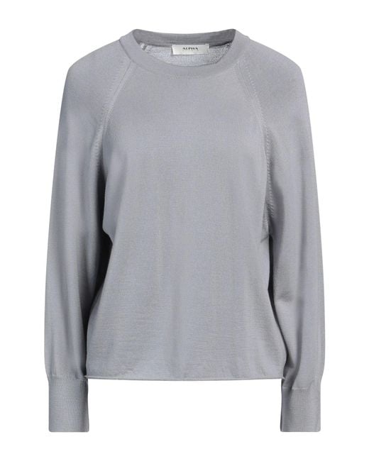 Pullover Alpha Studio de color Gray