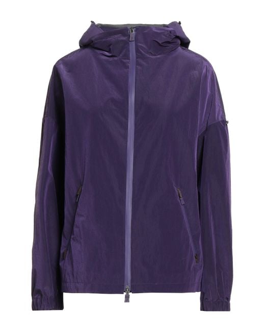 Herno Purple Laminar Jacket Polyamide, Polyester