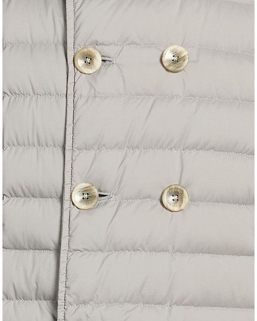 Herno Gray Puffer Polyamide for men