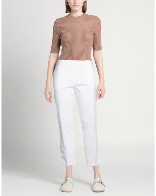 Kiltie White Pants