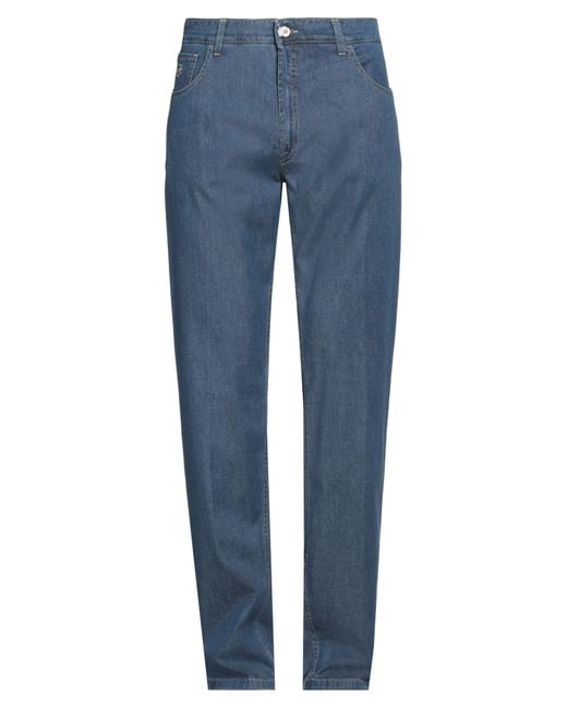Stefano Ricci Blue Jeans Lyocell, Cotton, Elastane for men