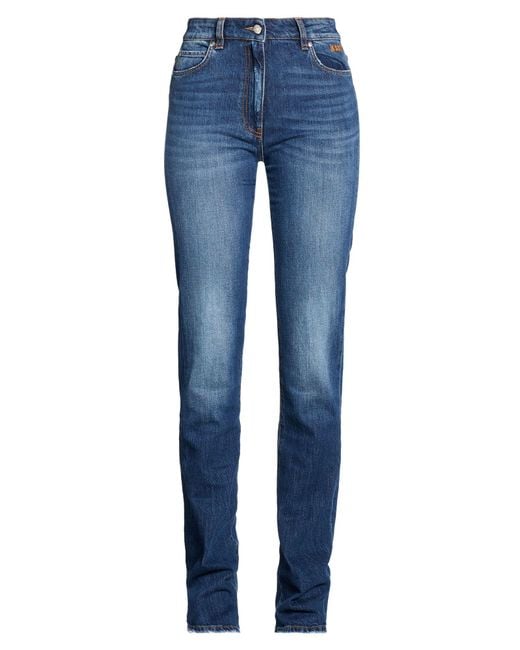 MSGM Blue Jeans Cotton, Elastane
