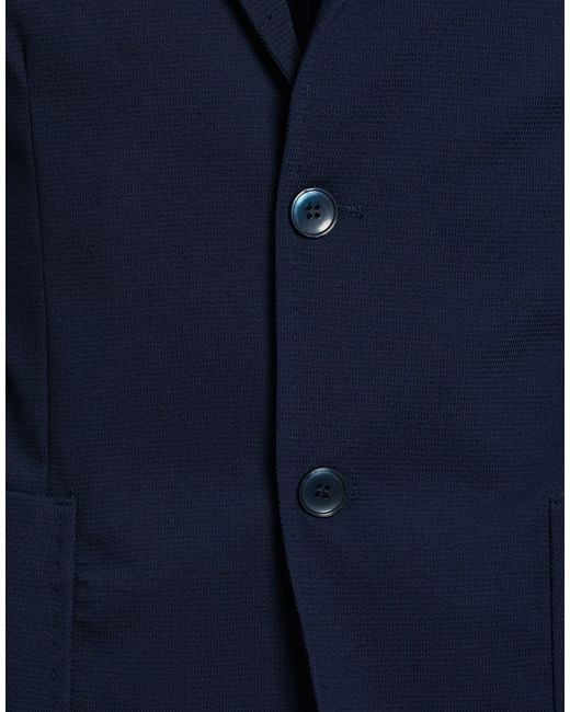 Squad² Blue Midnight Suit Polyester, Viscose, Elastane for men