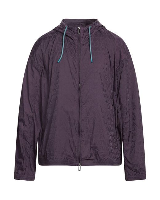 Emporio Armani Purple Jackets for men
