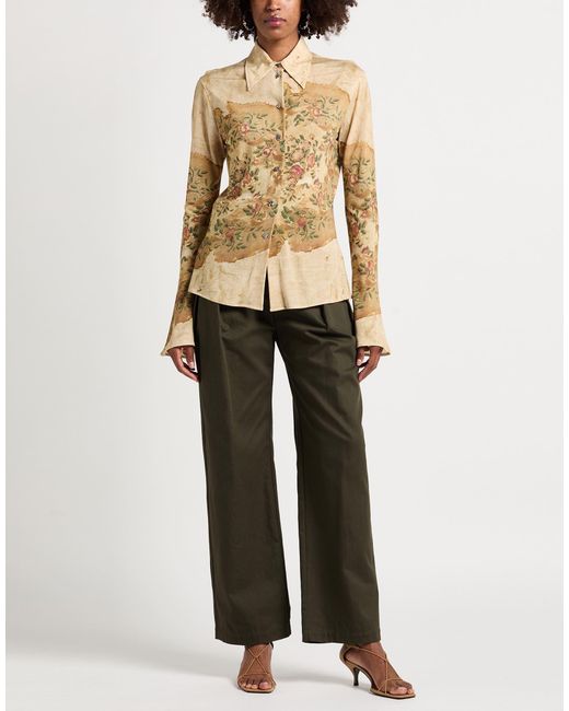Acne Natural Shirt Viscose