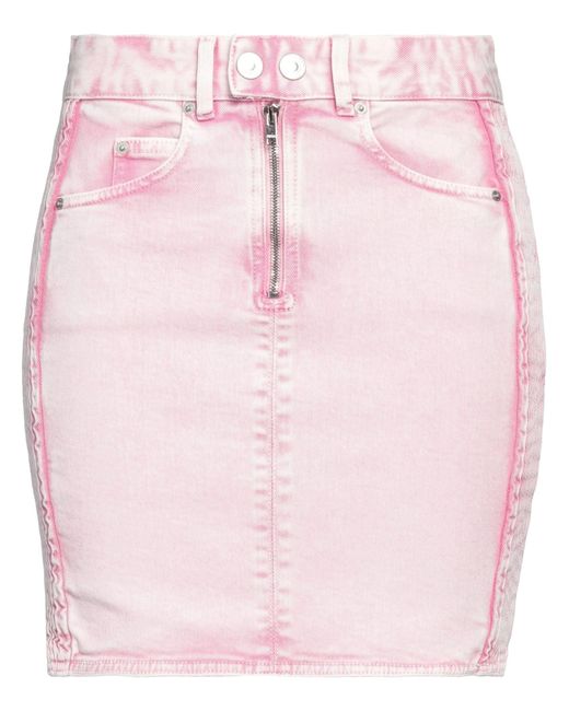Isabel Marant Pink Denim Skirt