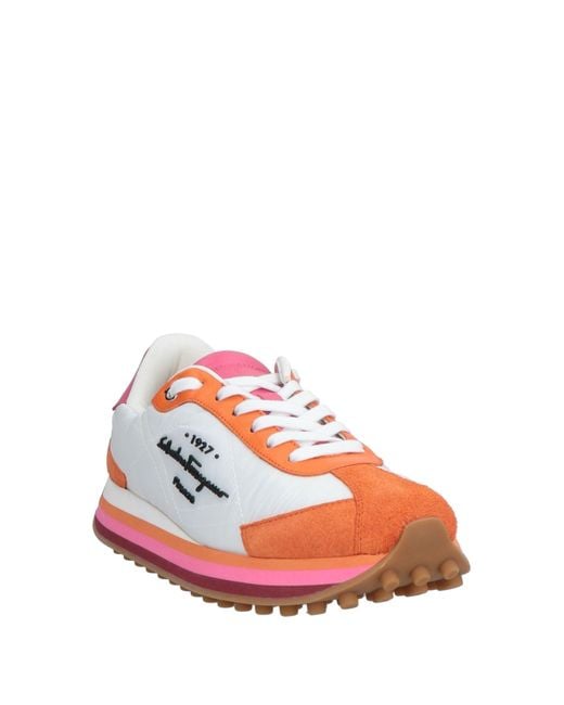 Ferragamo White Trainers