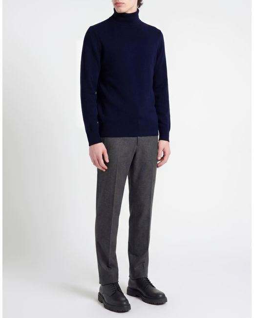 Aspesi Blue Turtleneck for men
