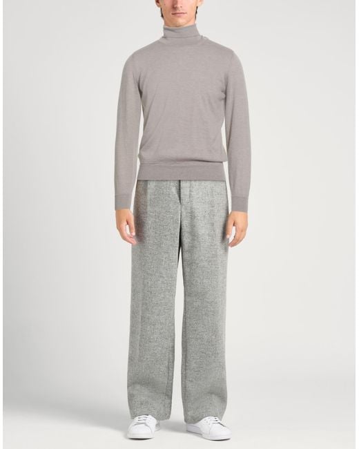 Drumohr Gray Turtleneck for men