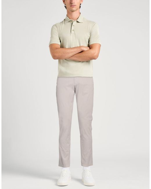 Aglini Gray Trouser for men