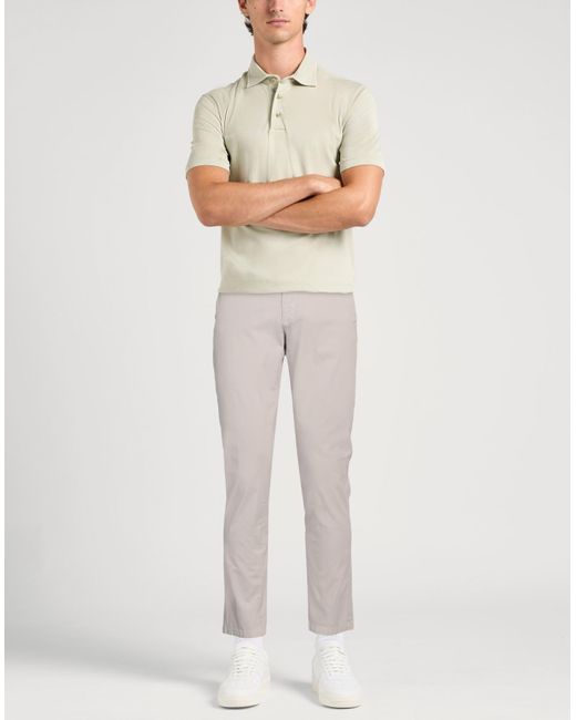 Aglini Gray Trouser for men
