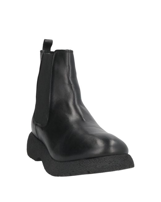Gioseppo Black Ankle Boots Leather