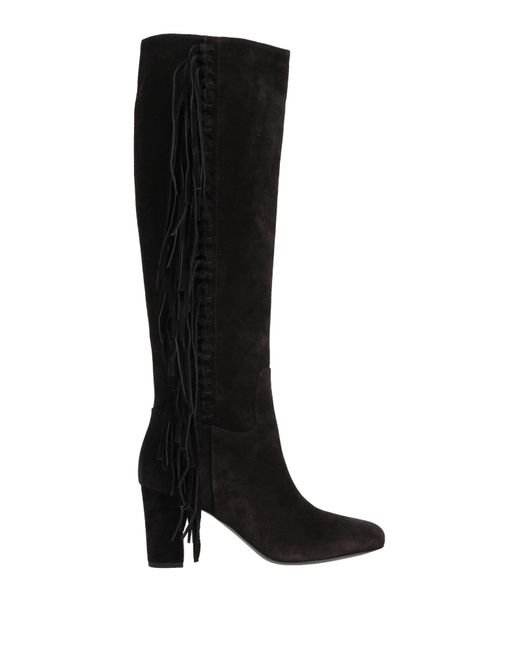 Longchamp Black Knee Boots