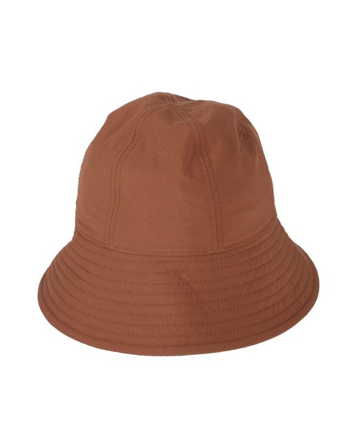 Jil Sander Brown Hat