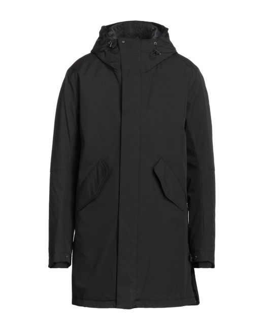 Officina 36 Coat in Black for Men | Lyst