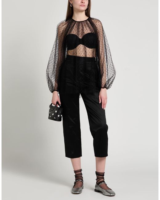 RED Valentino Gray Top Polyester