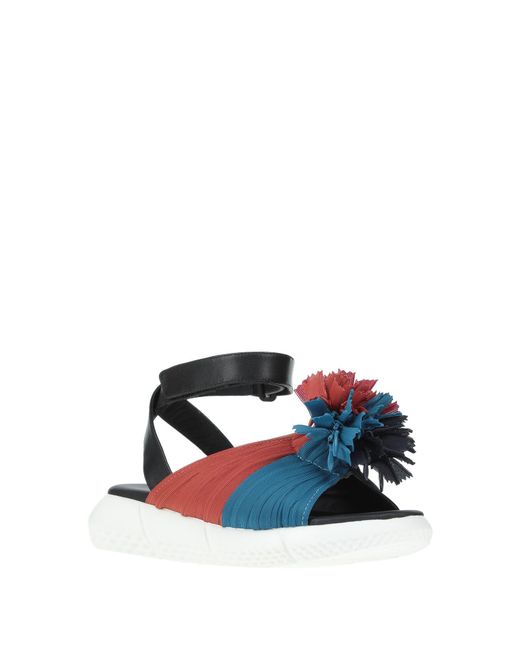 Elena Iachi Blue Sandals