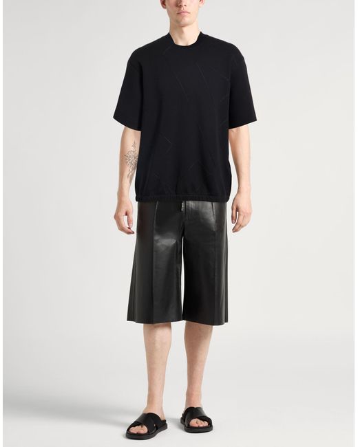 Emporio Armani Black T-Shirts for men