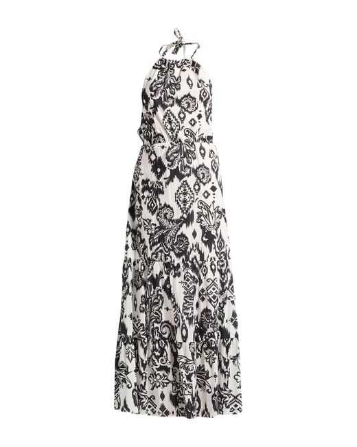 Rebel Queen White Maxi Dress Cotton