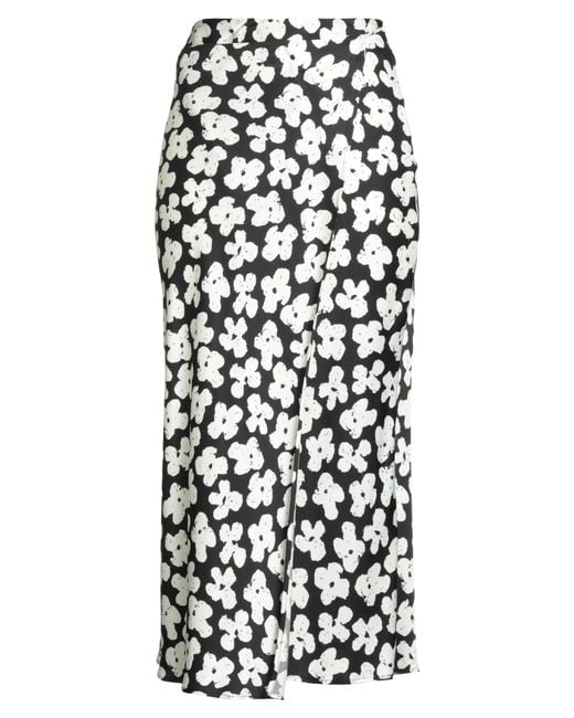 MSGM White Maxi Skirt Viscose