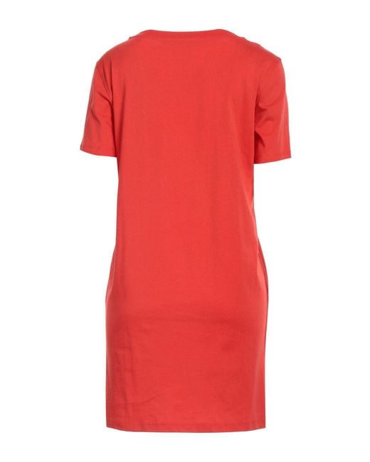 Moschino Red Mini Dress