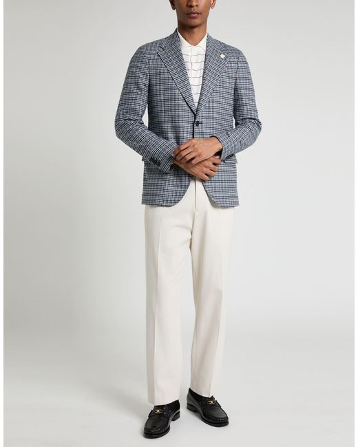 Lardini Gray Blazer for men