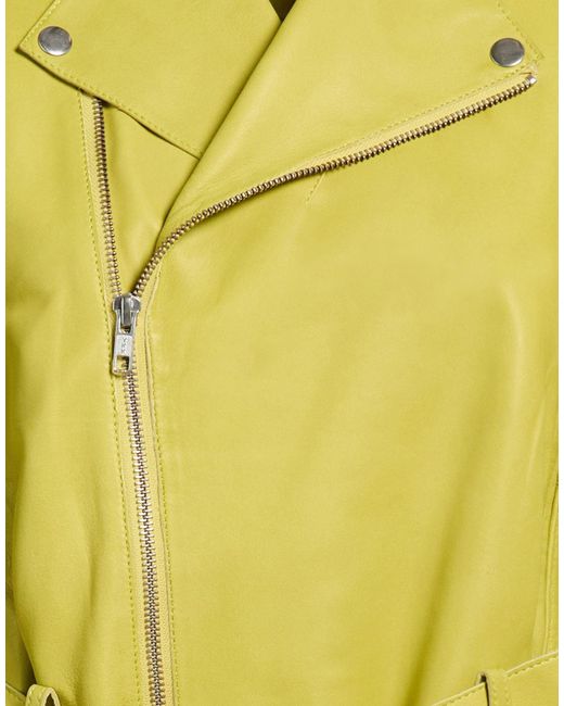 Bully Yellow Jacket Leather