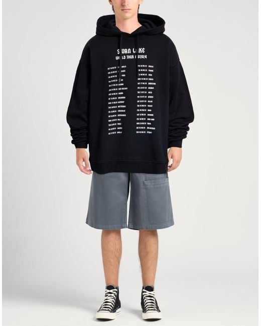 Versace Jeans Couture Black Sweatshirts for men