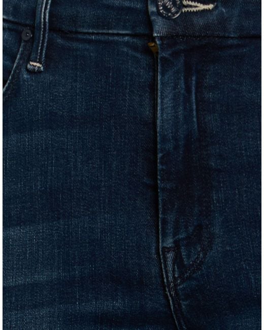 Mother Blue Jeans Cotton, Polyester, Elastane