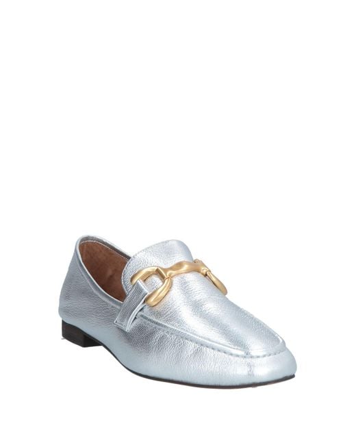 Bibi Lou White Loafers