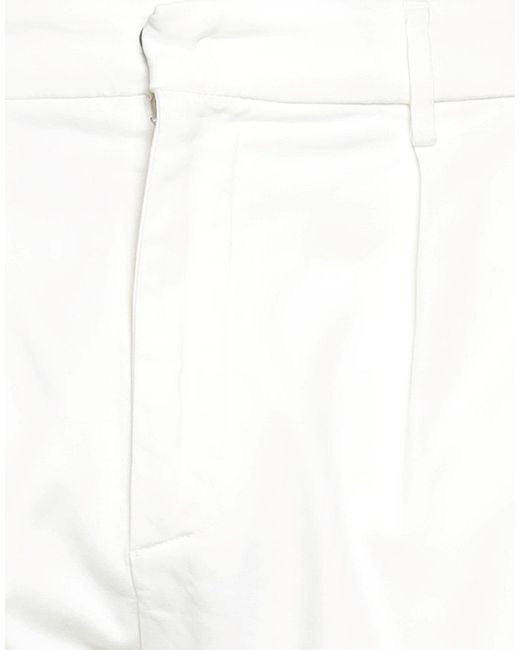 Dondup White Pants for men