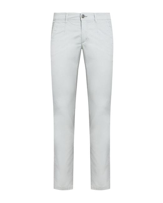 Havana & Co. Gray Light Pants Cotton, Elastane for men