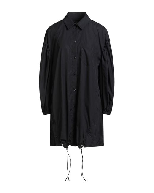 Simone Rocha Black Mini Dress Cotton, Polyester, Zinc