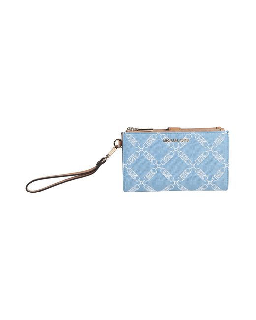 MICHAEL Michael Kors Blue Brieftasche